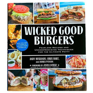 Wicked Good Burgers Recipe Book.